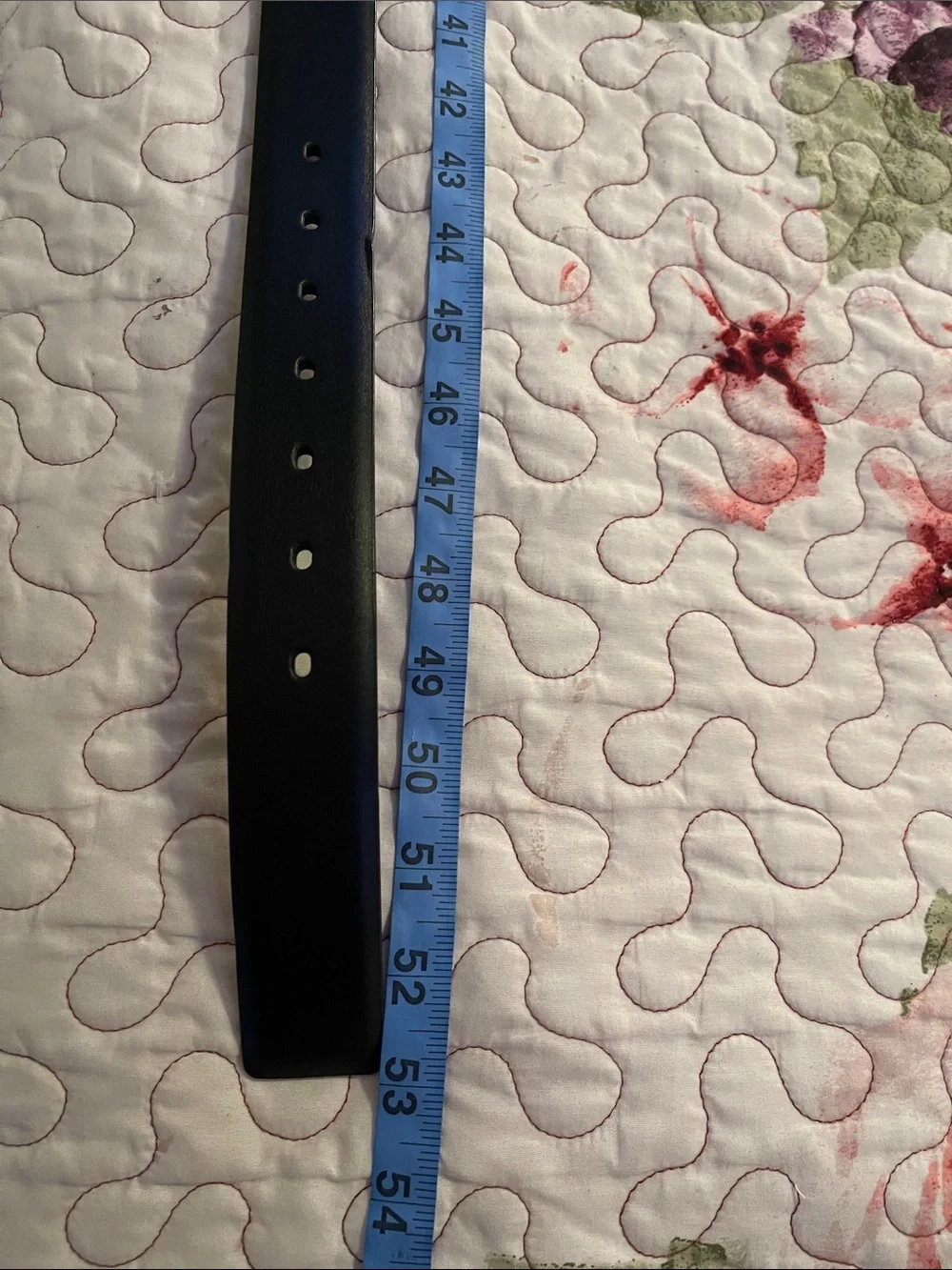 Men's Reversible Black/Brown Leather Belt with Polished Silver Buckle NWT